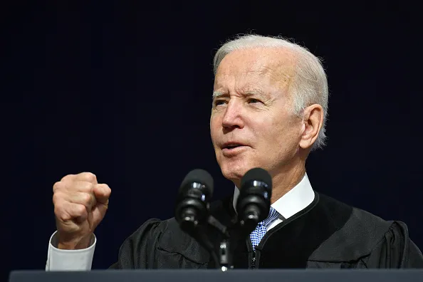 President Joe Biden has the economy and markets humming.