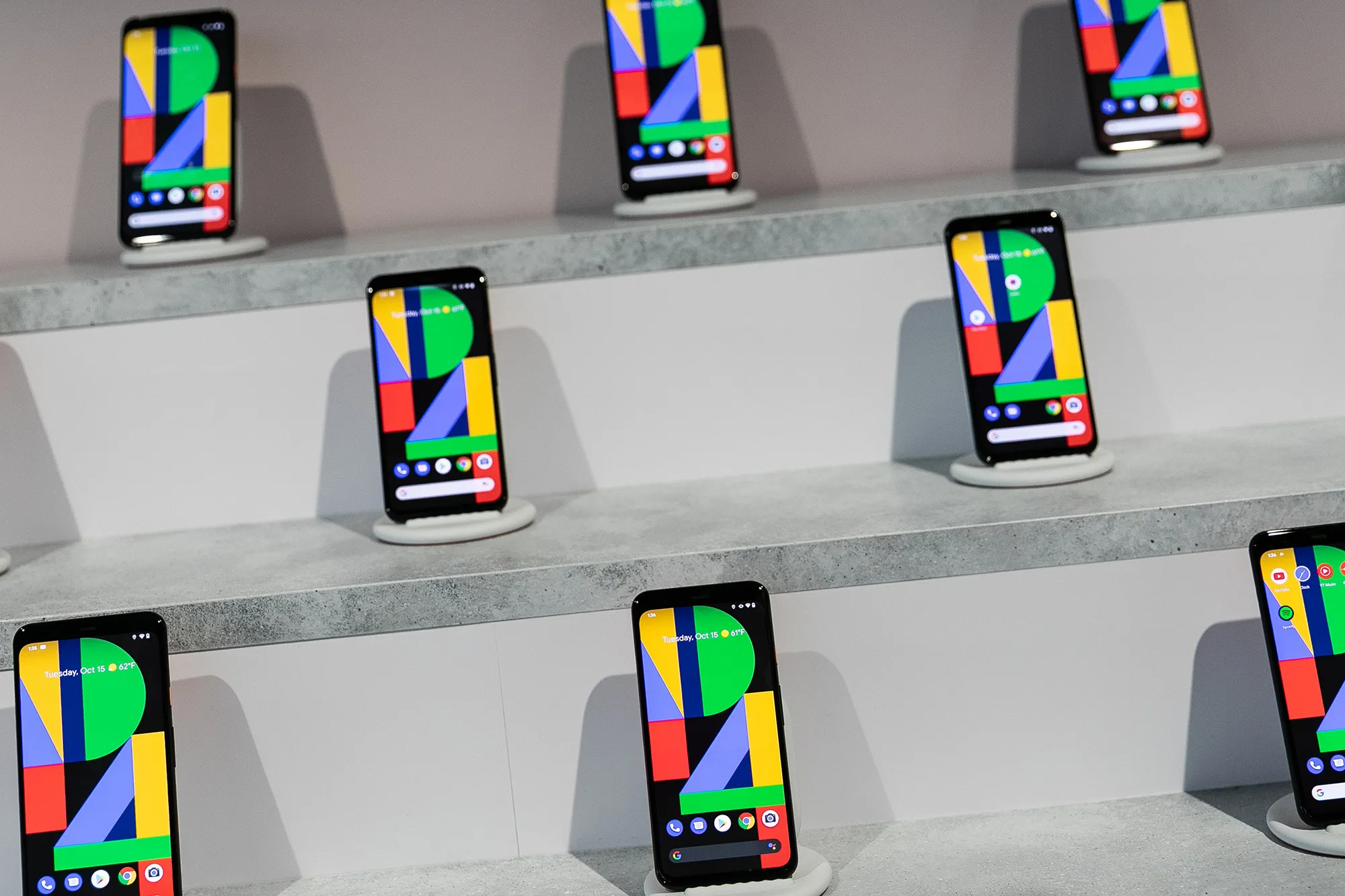 Pixel 4 smartphones