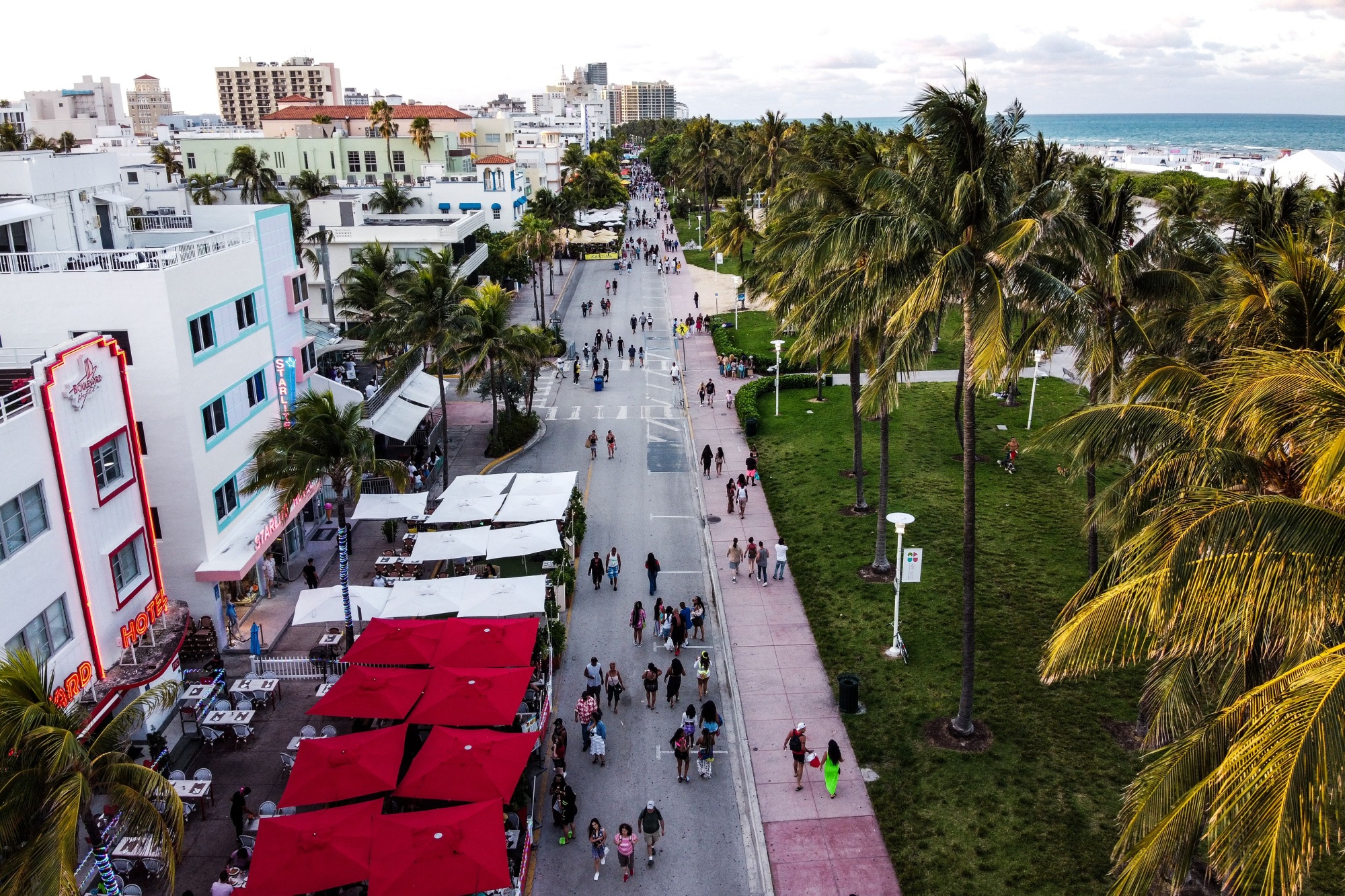 Walking Miami Design District in March 2022 