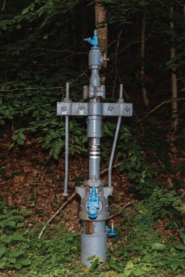 Diversified gas wells in West Virginia.