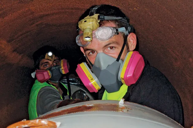 Activists Matthew Almonte and Glen Collins