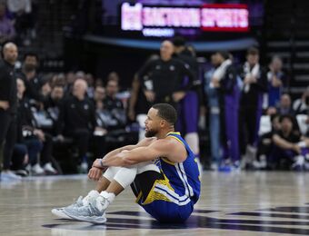 relates to GM Mike Dunleavy, Warriors look to regroup after missing the playoffs with Curry, Green, Thompson