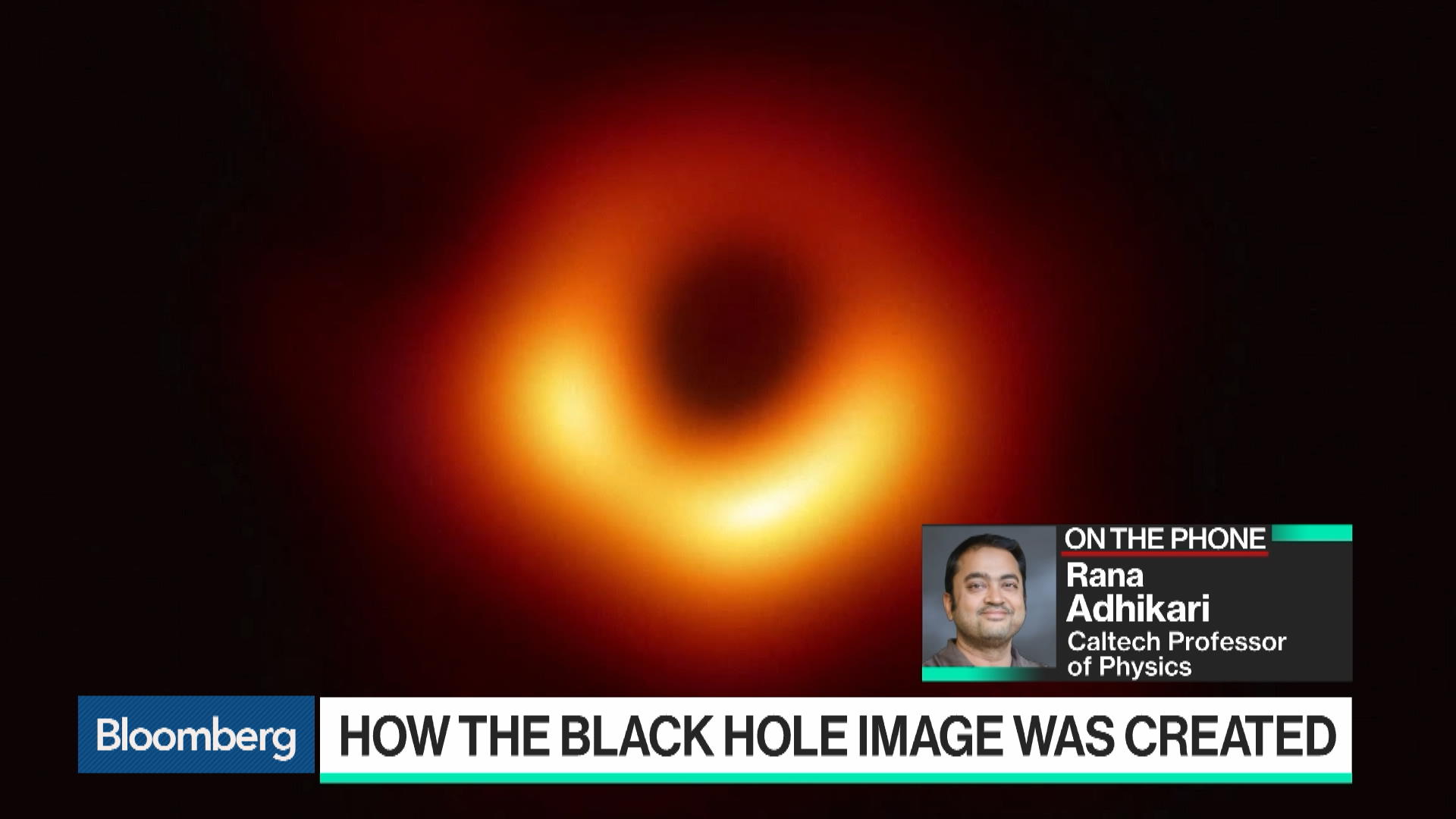 Scientists Unveil First Image of a Black Hole Bloomberg