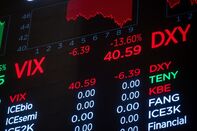 Traders On The Floor Of The NYSE As US Stocks Rally Most Since 2022 On Trade Deal Hopes
