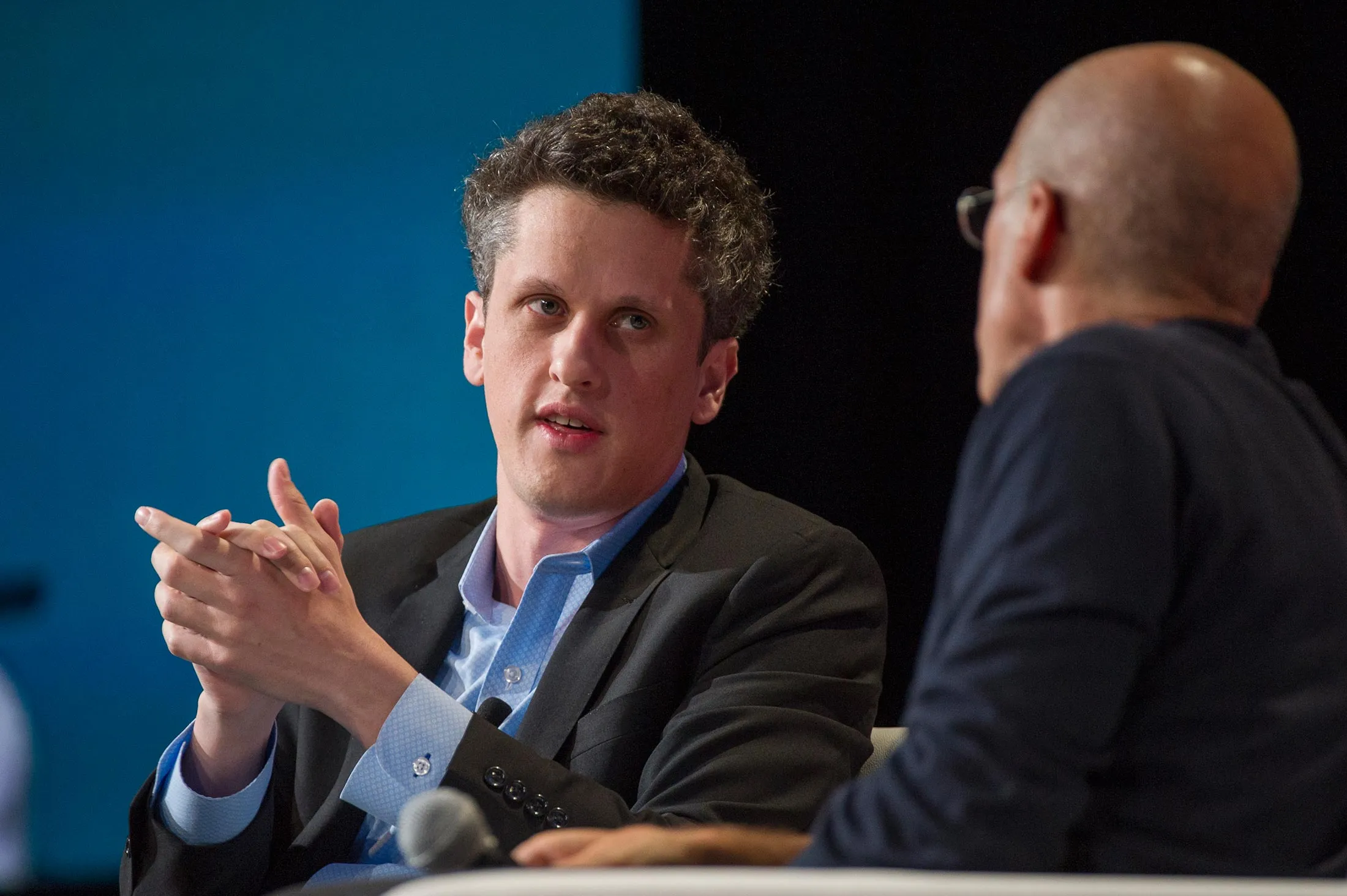 Aaron Levie, chief executive officer of Box.

