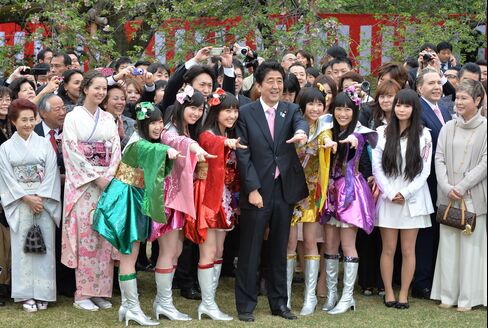 Japan's Prime Minister Shinzo Abe