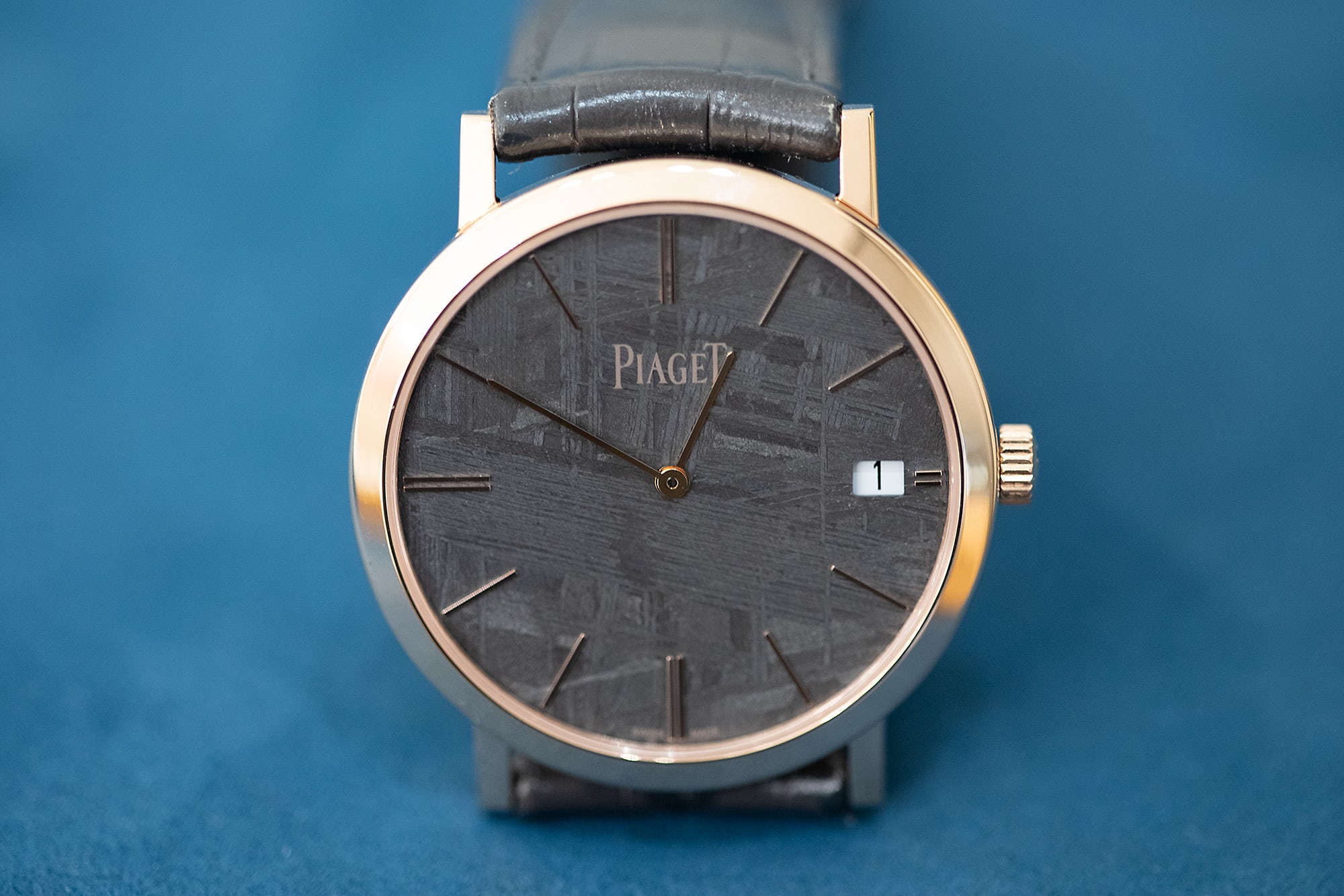 Preview Piaget Altiplano Ultra Thin Watch With Meteorite Dial