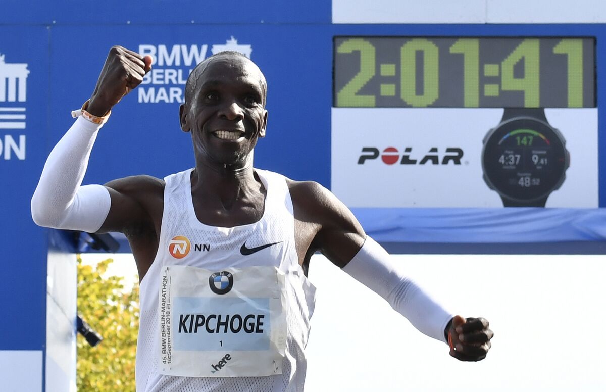 Marathon World Record Hands Nike Biggest Win in 15 Years - Bloomberg
