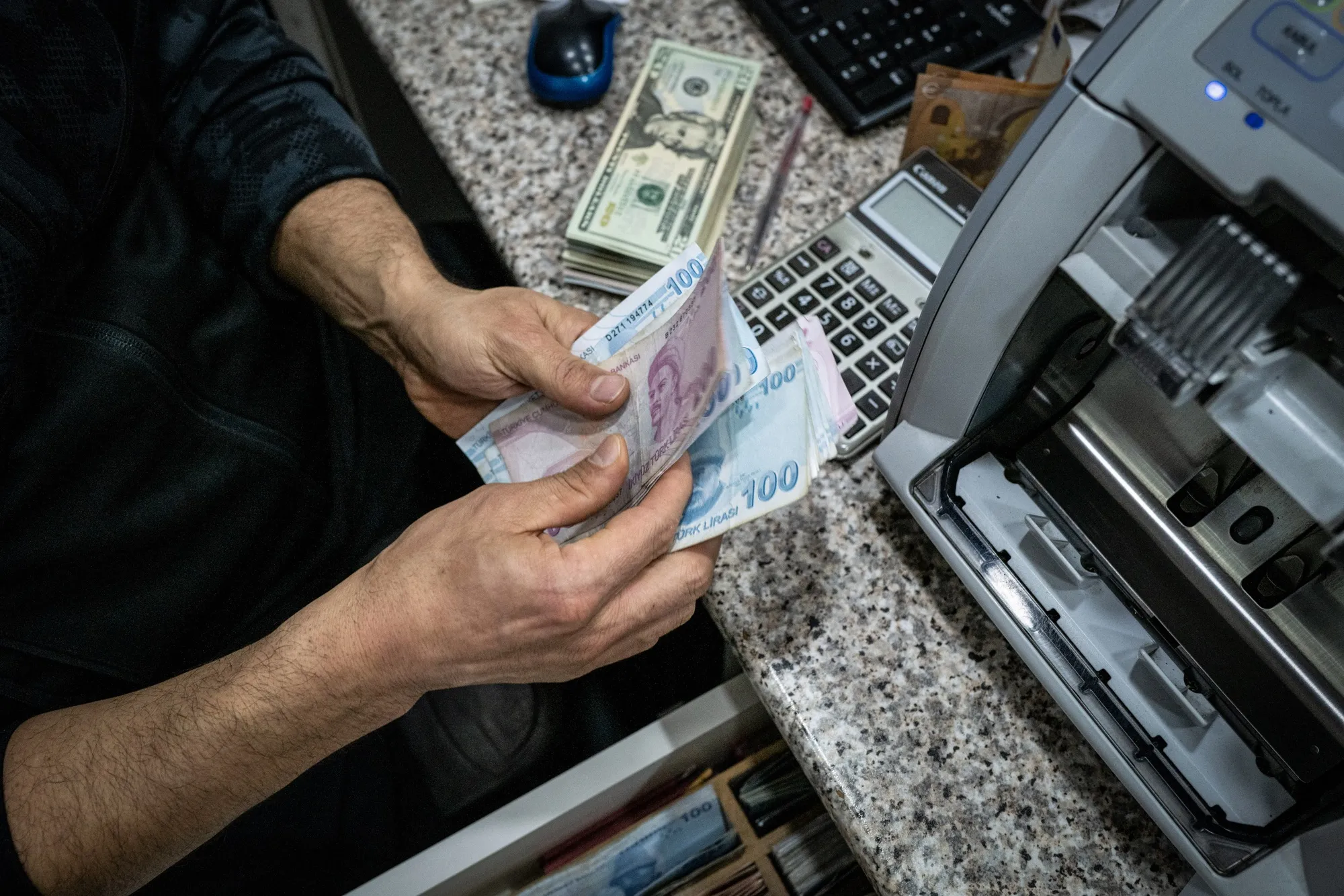 Turkish Exchanges as Lira sinks 15% on Central Banker Firing