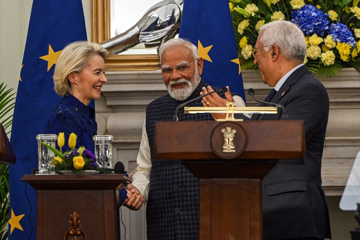 bloomberg.com - Satviki Sanjay - From Wine to Carmakers: Winners, Losers in India's Giant EU Deal