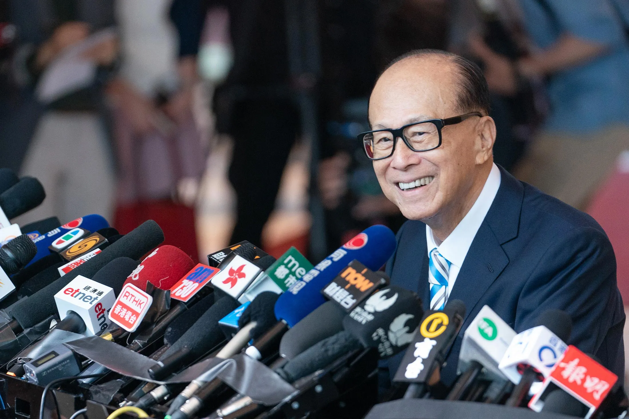 Li Ka-shing, founder of CK Hutchison Holdings Ltd.