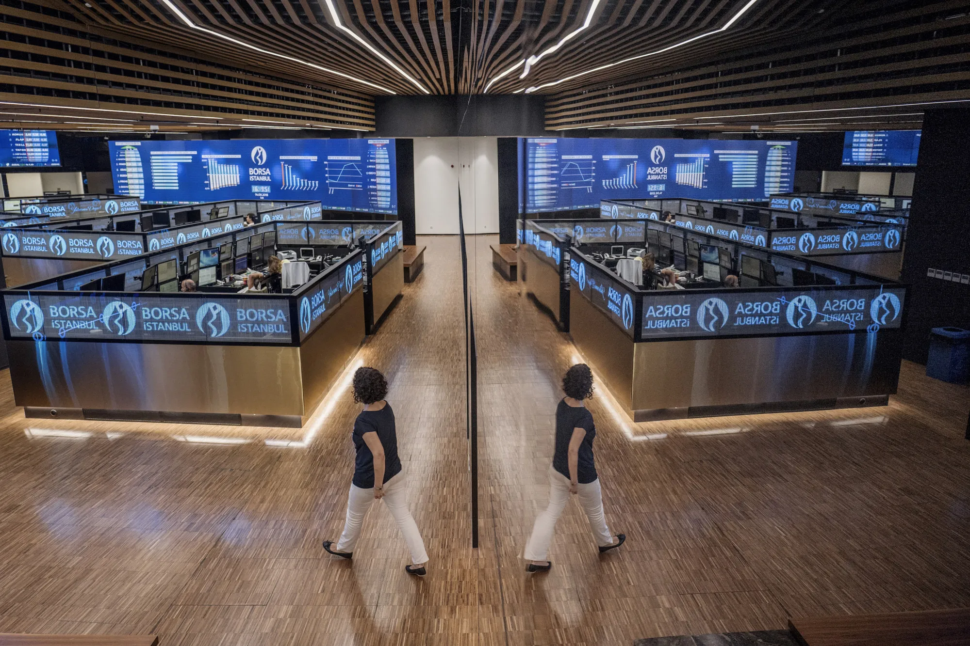 Turkish Stocks Trading At Borsa Istanbul AS