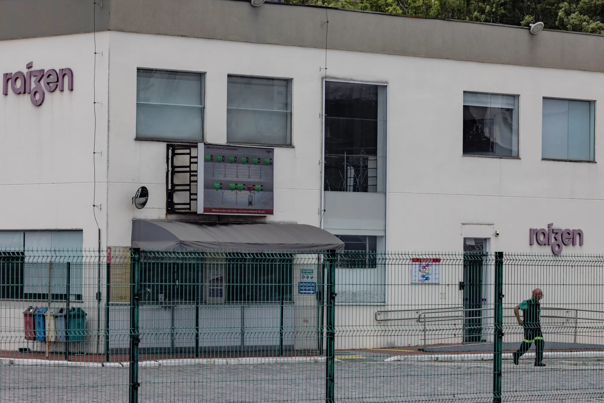 The Raizen SA distribution center in Sao Paulo.