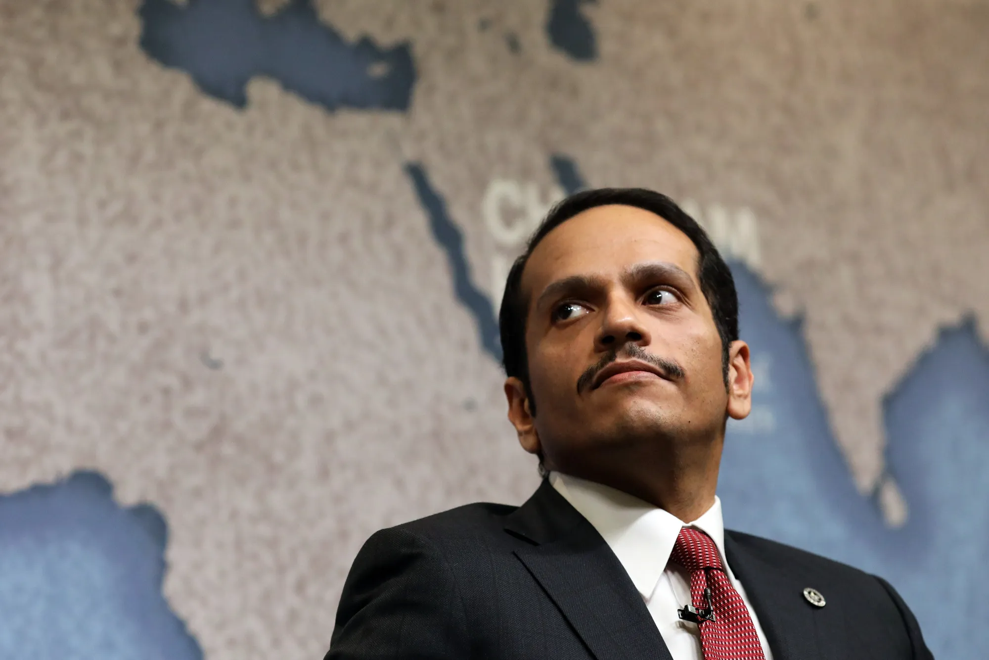 Mohammed bin Abdulrahman al Thani in London on July 5, 2017.&nbsp;