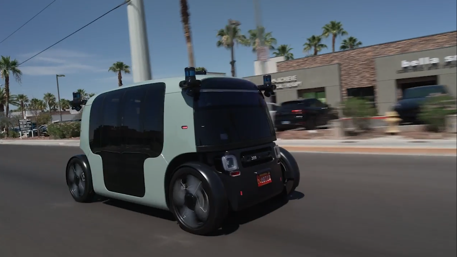 Watch Robotaxi Zoox's Plan to Take On Las Vegas - Bloomberg