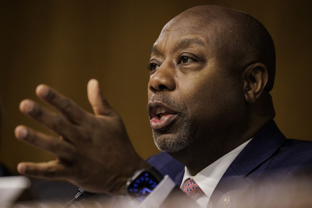 Tim Scott Enters 2024 Presidential Race as Republican Bloomberg