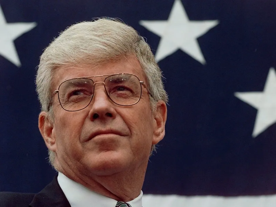Former HUD Secretary Jack Kemp in 1995. The self-described "bleeding-heart conservative" might offer a model for a modern bipartisan push against exclusionary zoning.