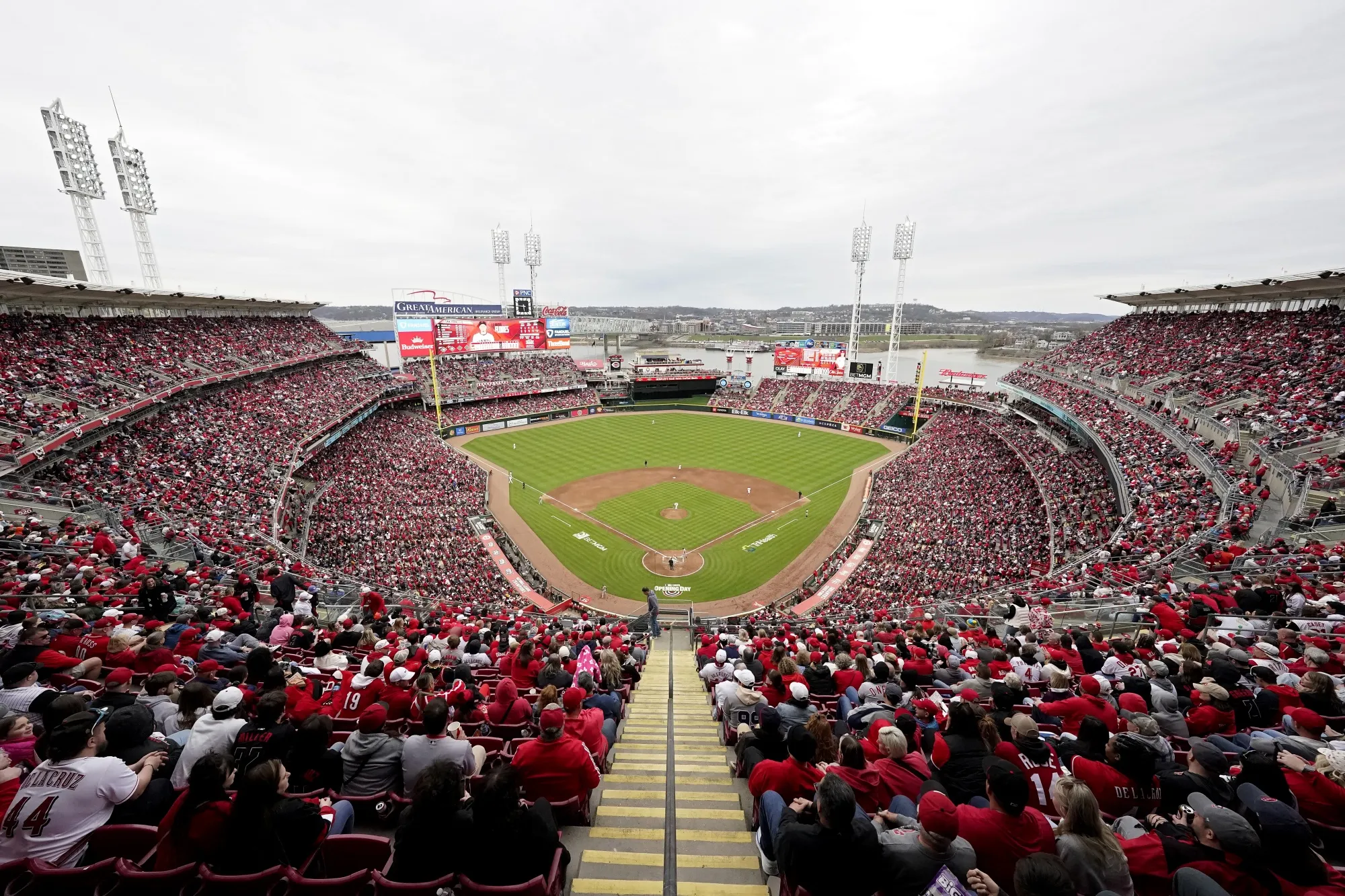 Great American Ball Park in Cincinnati.