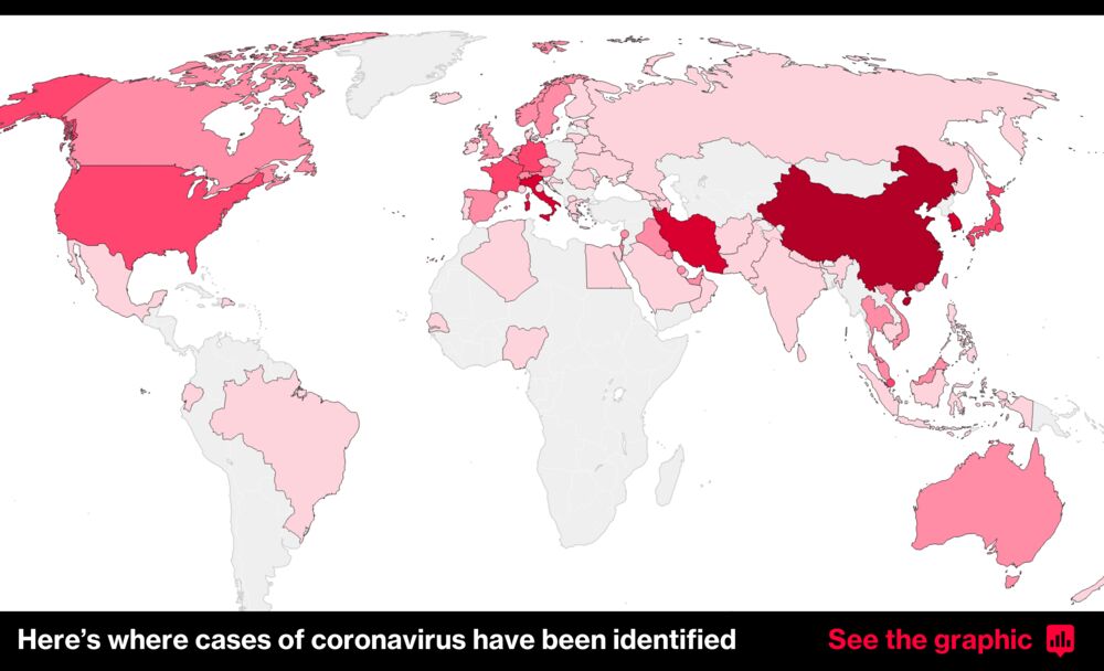 Coronavirus Mapping Covid 19 Confirmed Cases And Deaths Globally