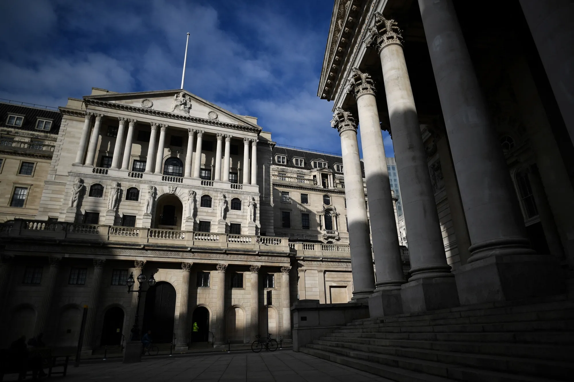 The Bank of England in London.