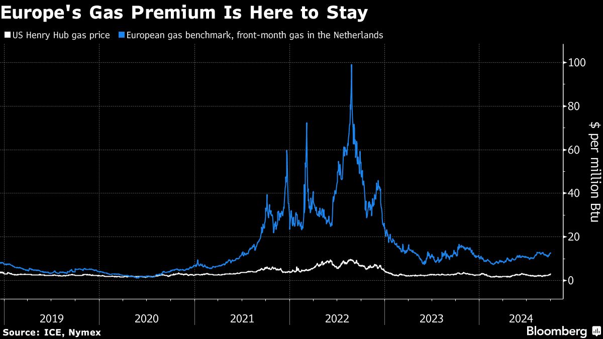 European Industry to Cut Gas Use for Years With Costs Soaring