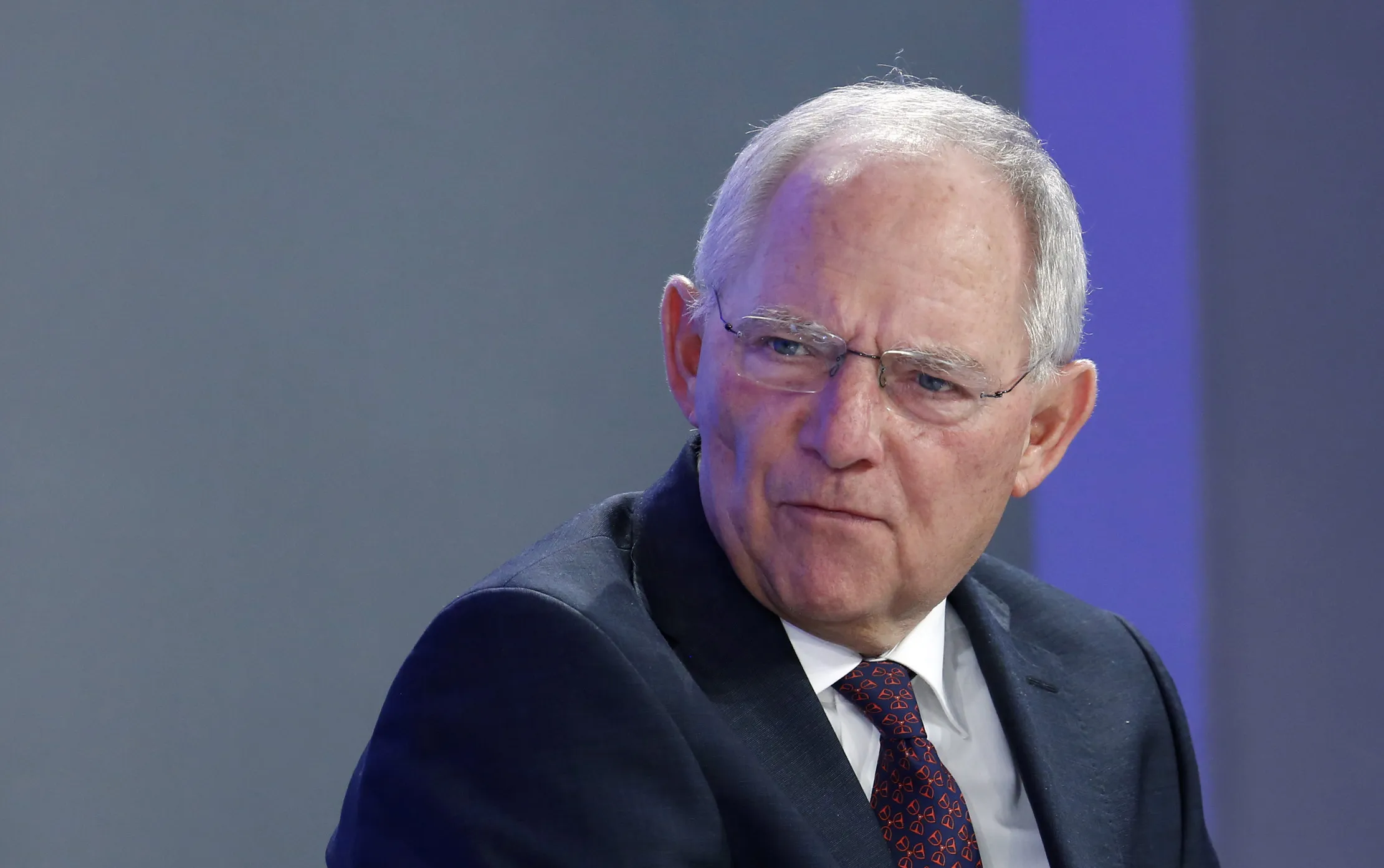 Wolfgang Schaeuble, Germany's finance minister.

