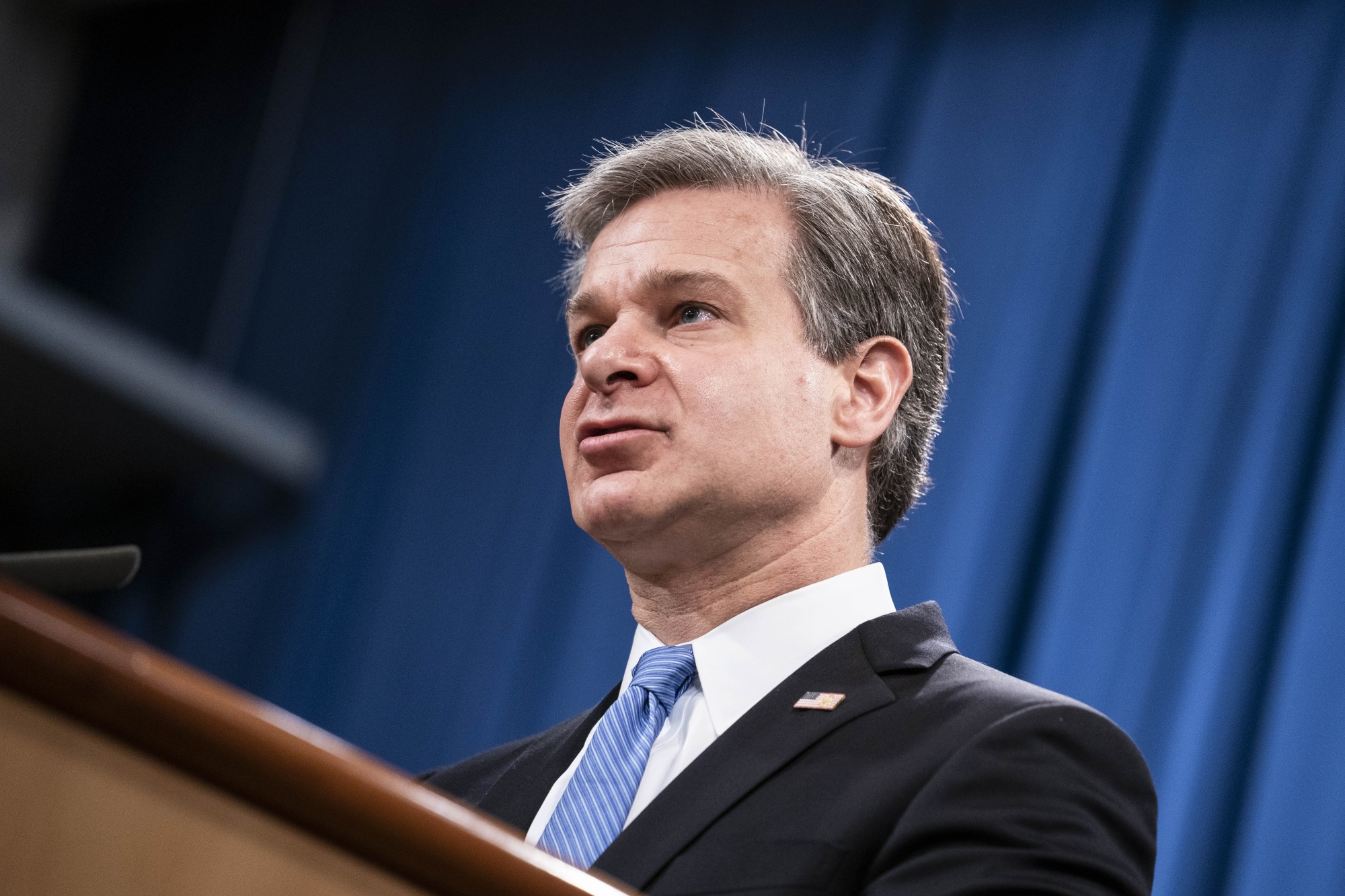 Trump Advised Against Firing Wray Out Of Concern For Replacement ...