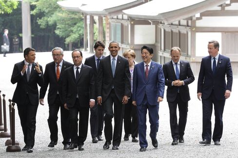 G7 Japan 2016 Ise-Shima - Day 1