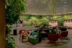 The Green Bar shared common area at Bank of Montreal’s new office building in New York. 