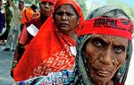 Bhopal survivors and supporters demonstrate in New Delhi 