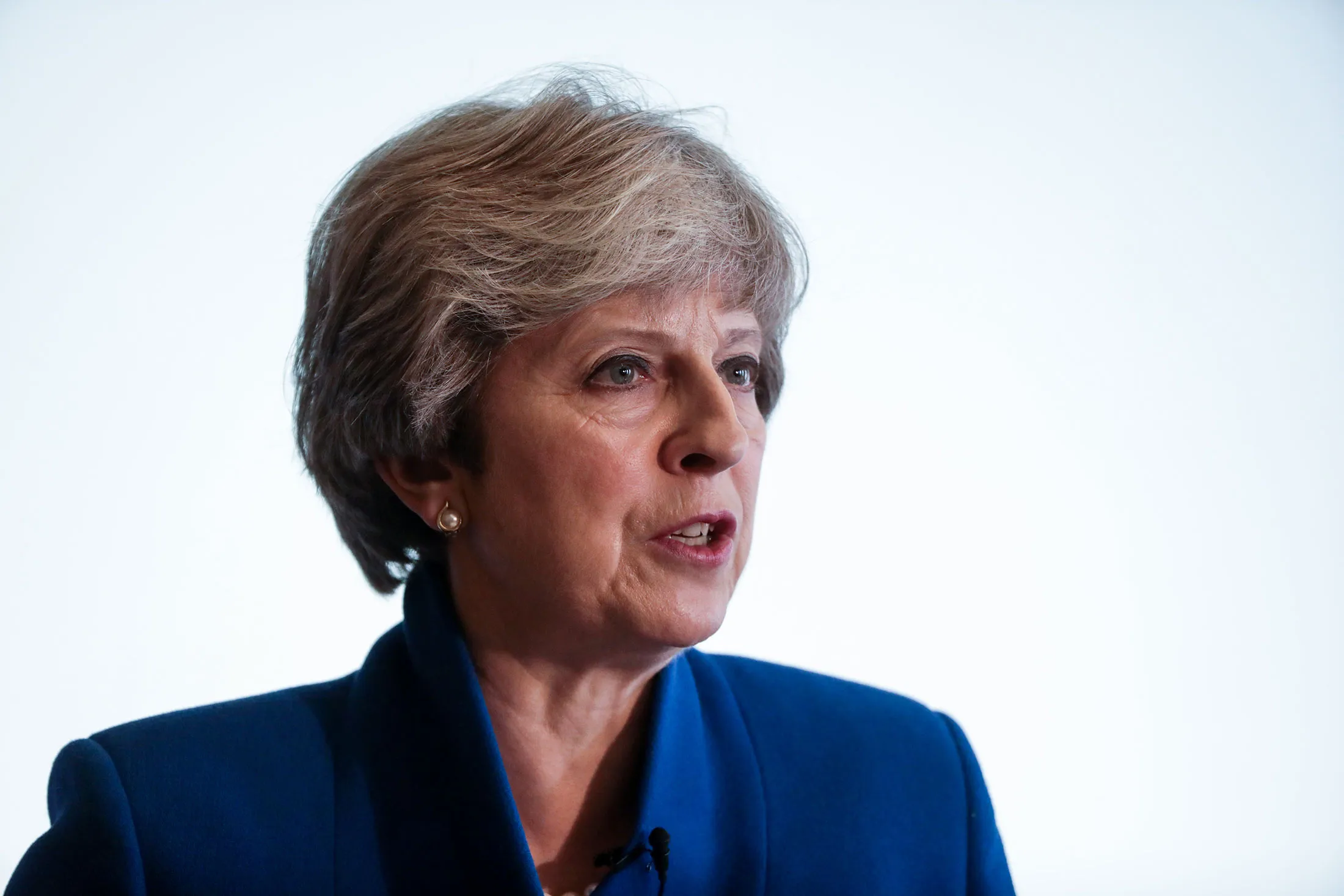 British Prime Minister Theresa May
