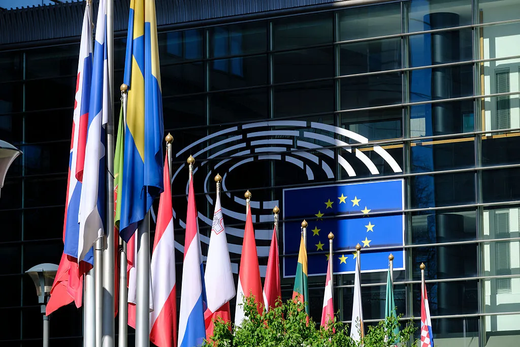 The European Parliament in Brussels.