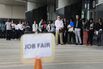 A career fair in Sunrise, Florida, US.