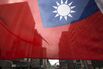 A Taiwanese flag
