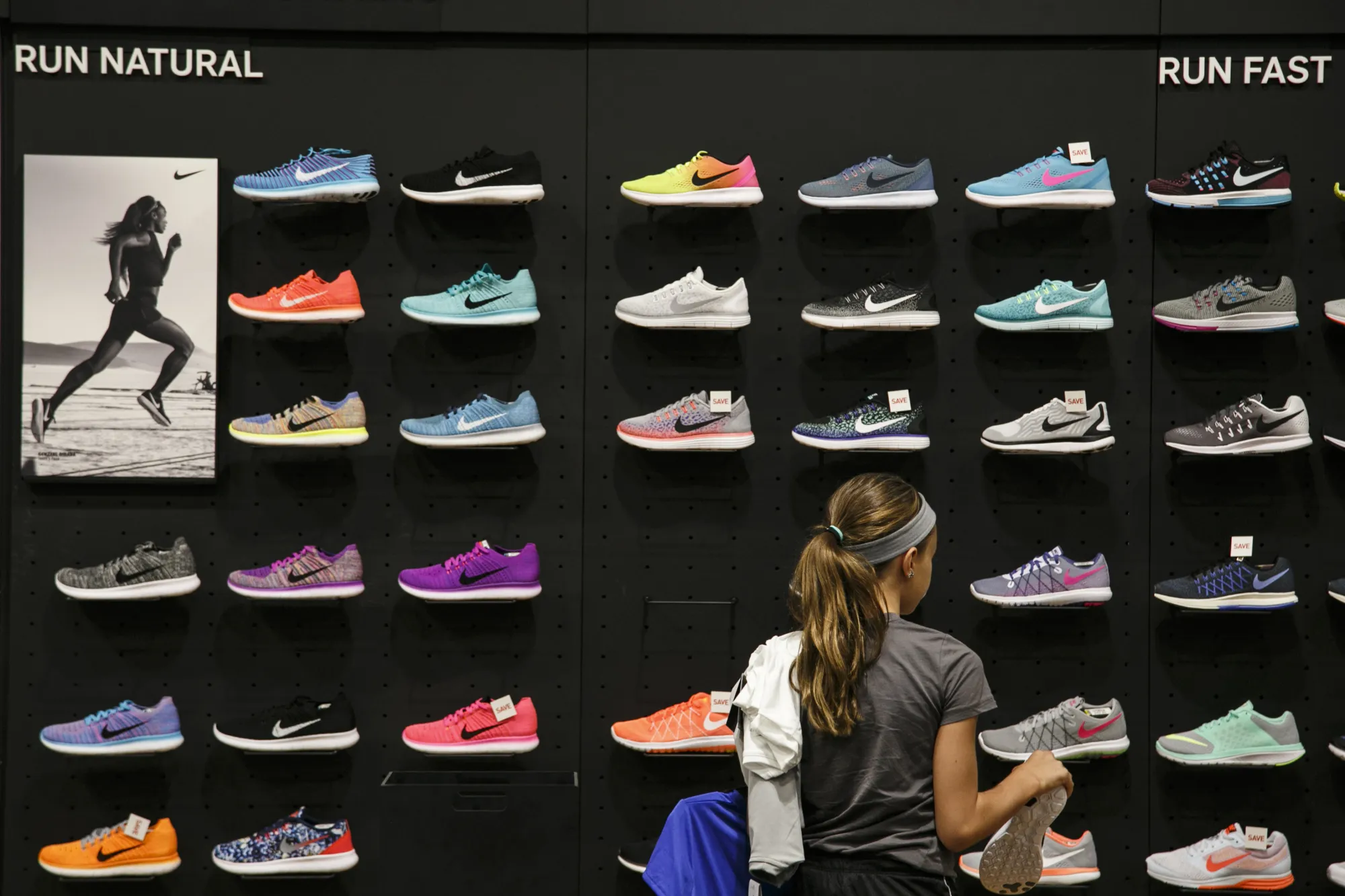 Nike NKE Stock Falls the Most Since October Bloomberg