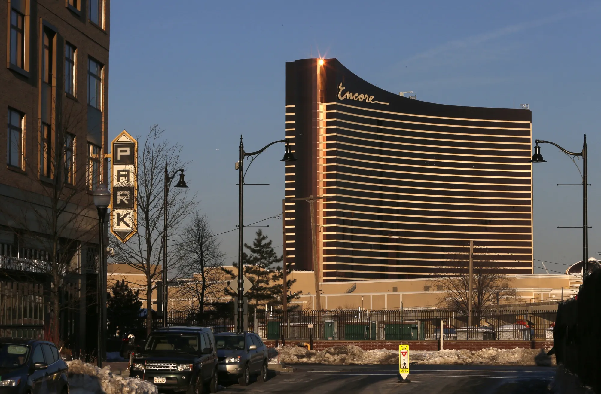 Encore Boston Harbor casino.