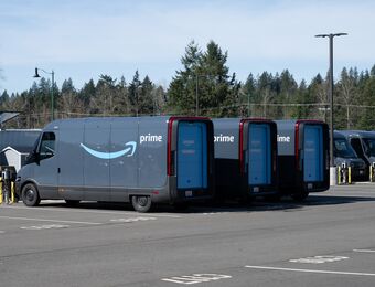 relates to Amazon Electric Vans Powered By 17,000 EV Chargers