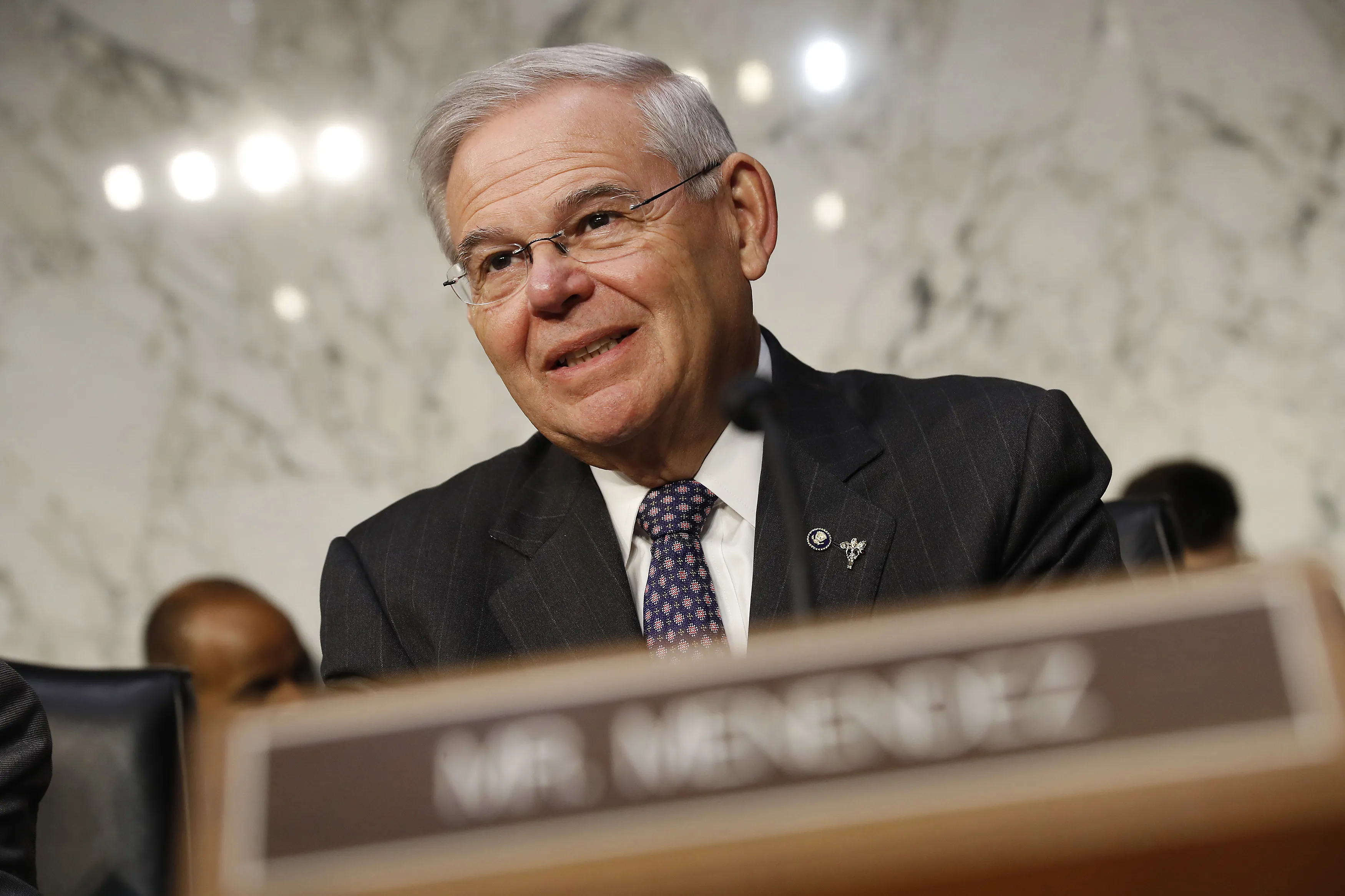 Senator Robert Menendez.