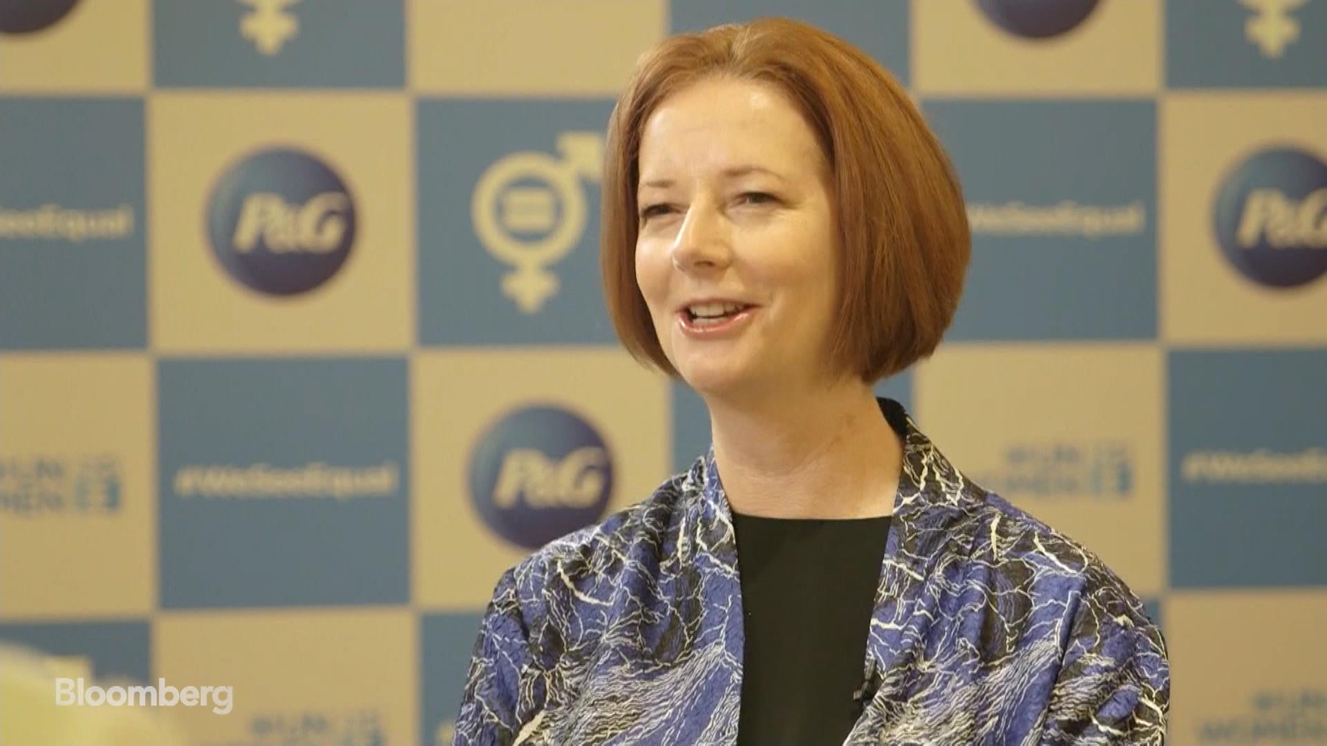 Former Australian PM Julia Gillard Concerned With Lack Of Female    1x 1 