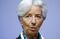 European Central Bank President Christine Lagarde Announces First Rate Decision
