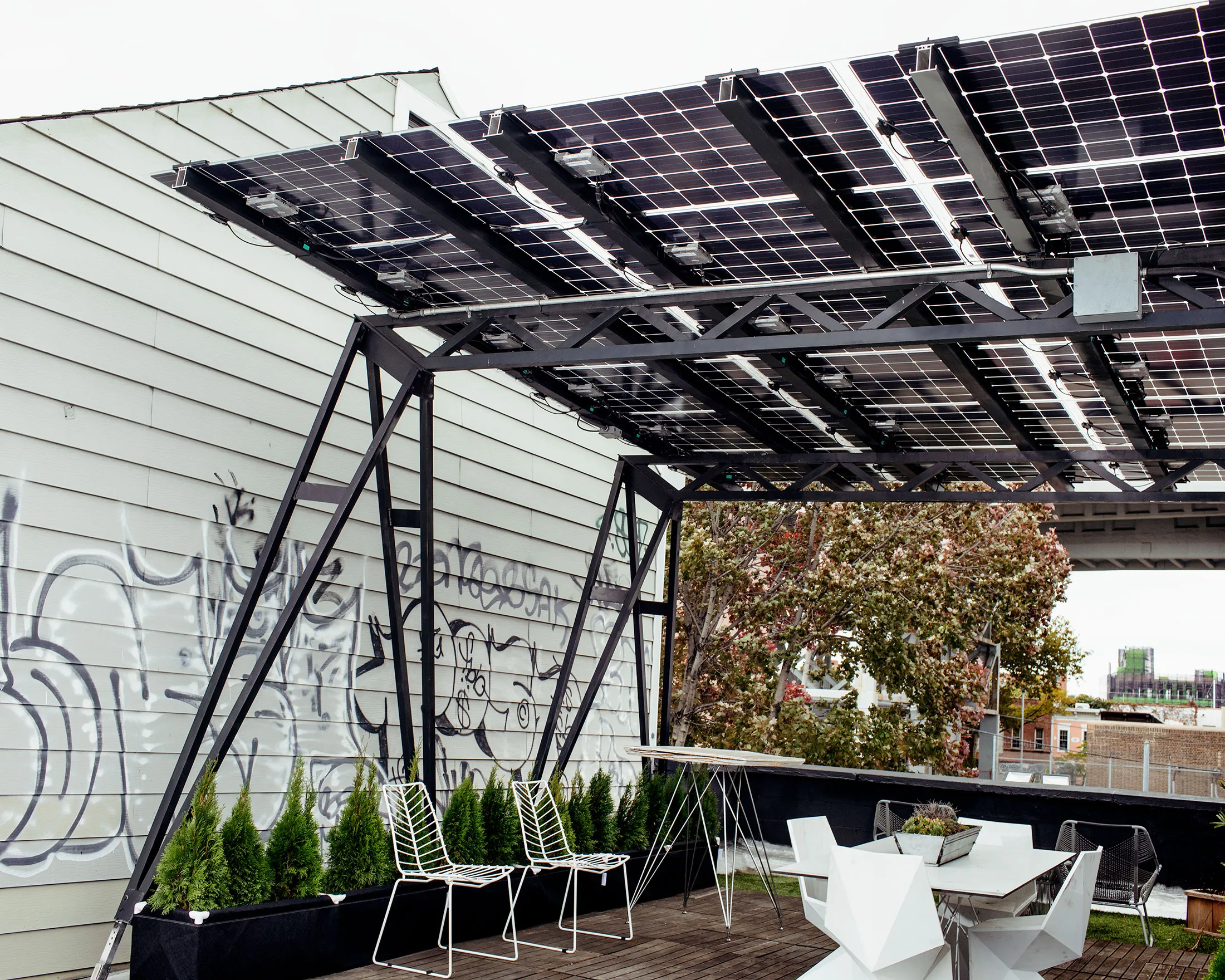 Brooklyn SolarWorks Canopy