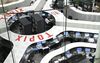 Traders work on the floor of the Tokyo Stock Exchange in Tokyo, Japan.
