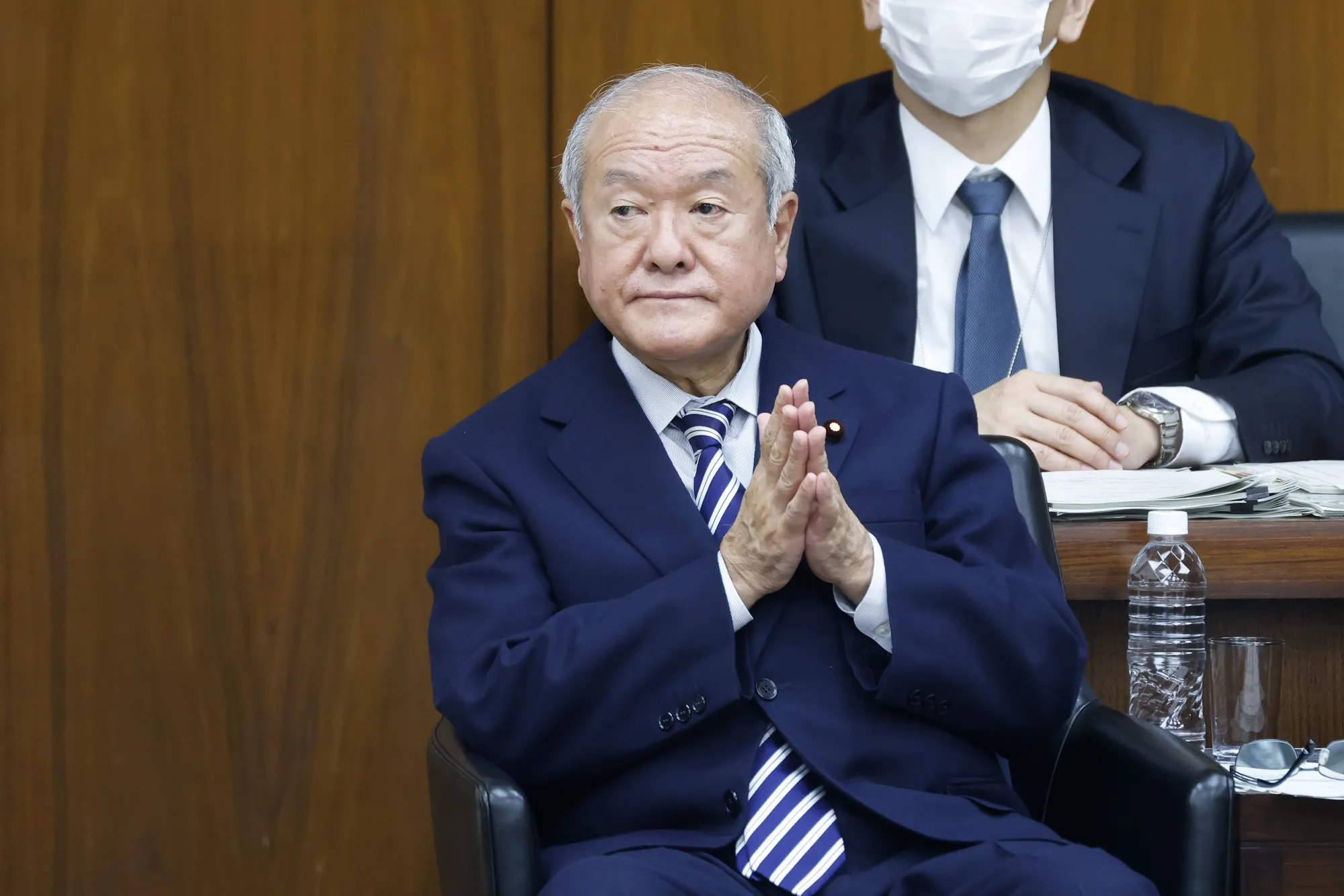 Shunichi Suzuki earlier in February. 