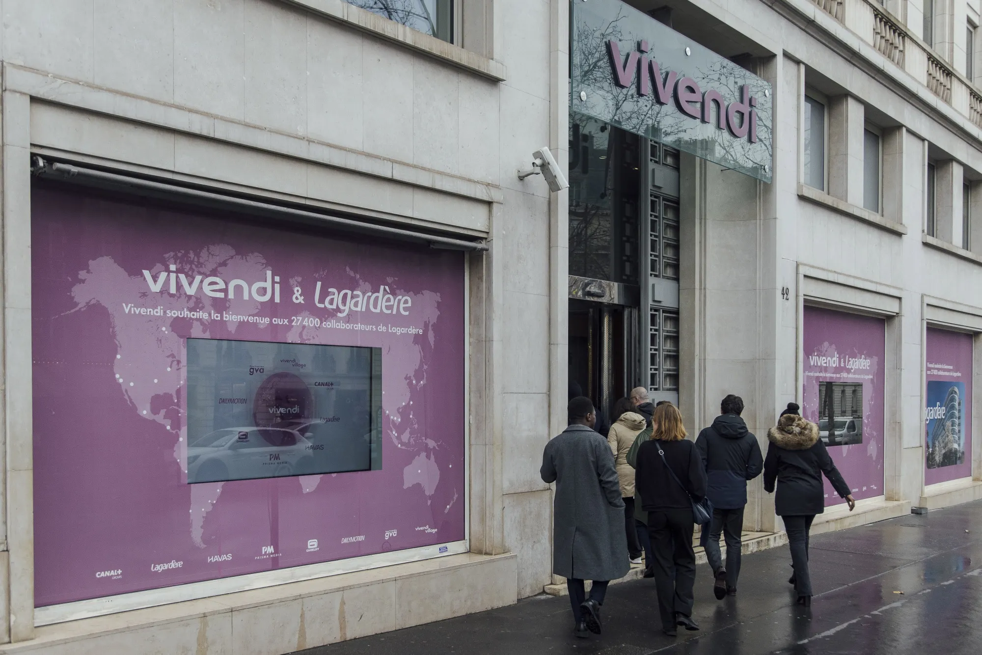 The Vivendi SE headquarters in Paris.