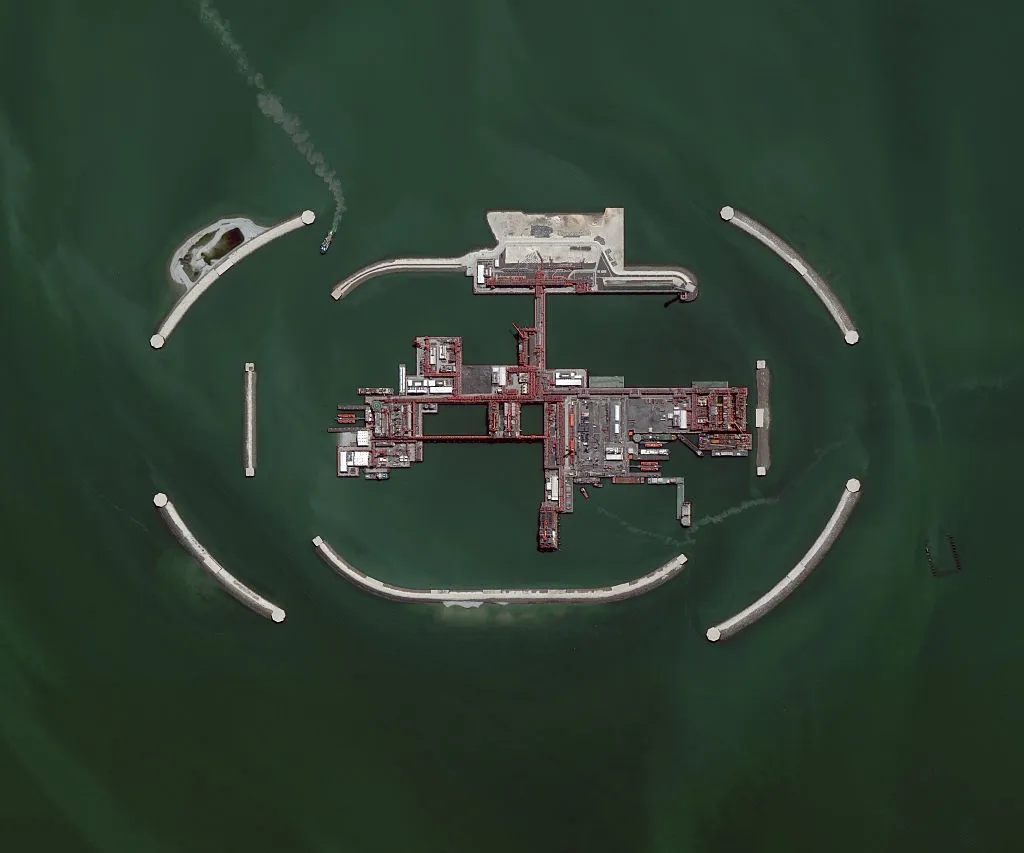 The Kashagan Oil Complex.
