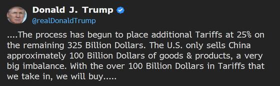 Trump Baffles With ‘No Rush’ China Trade Tweet, Delete, Retweet