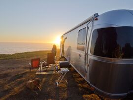 Airstream camping