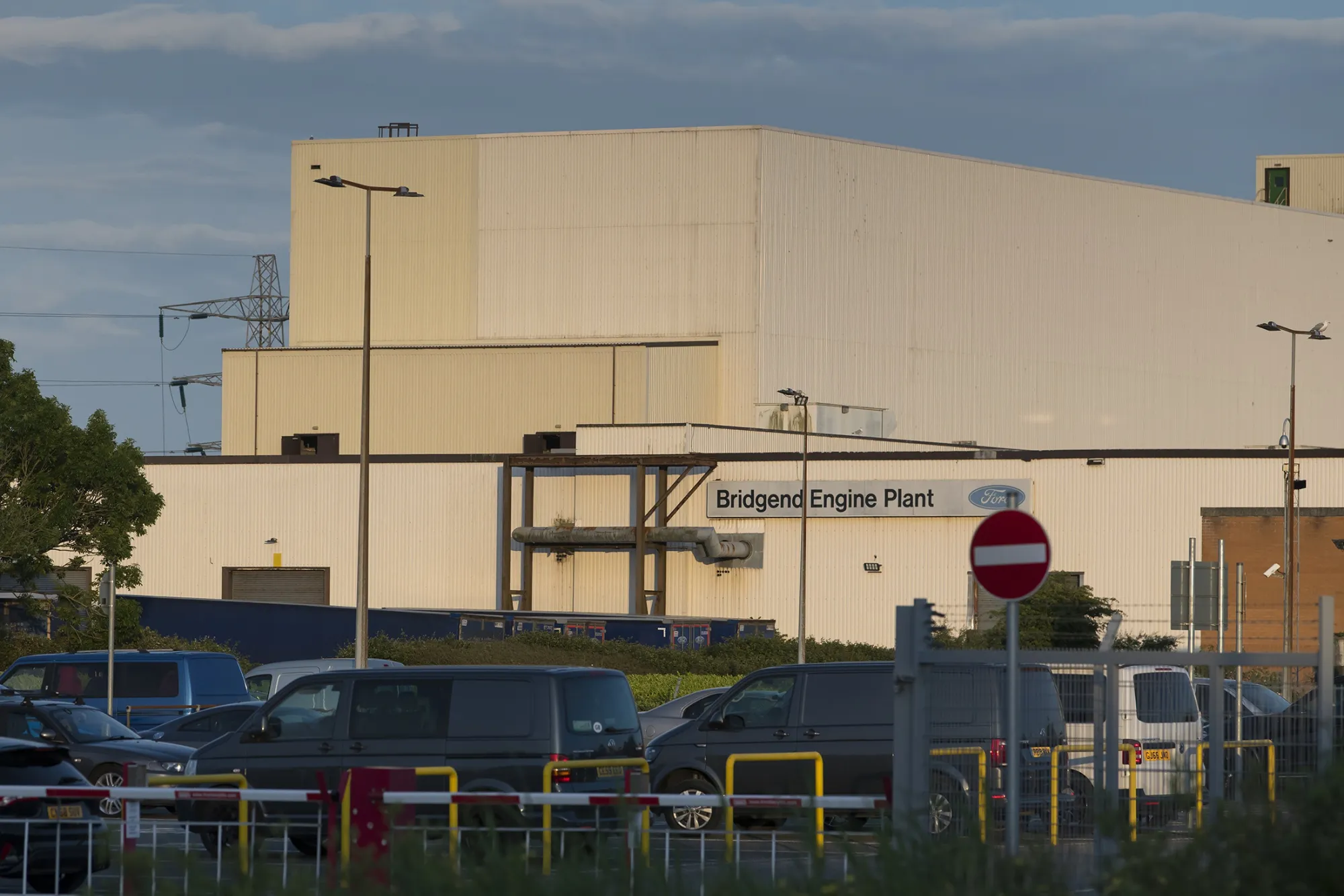 The Bridgend Ford Engine plant on June 5.