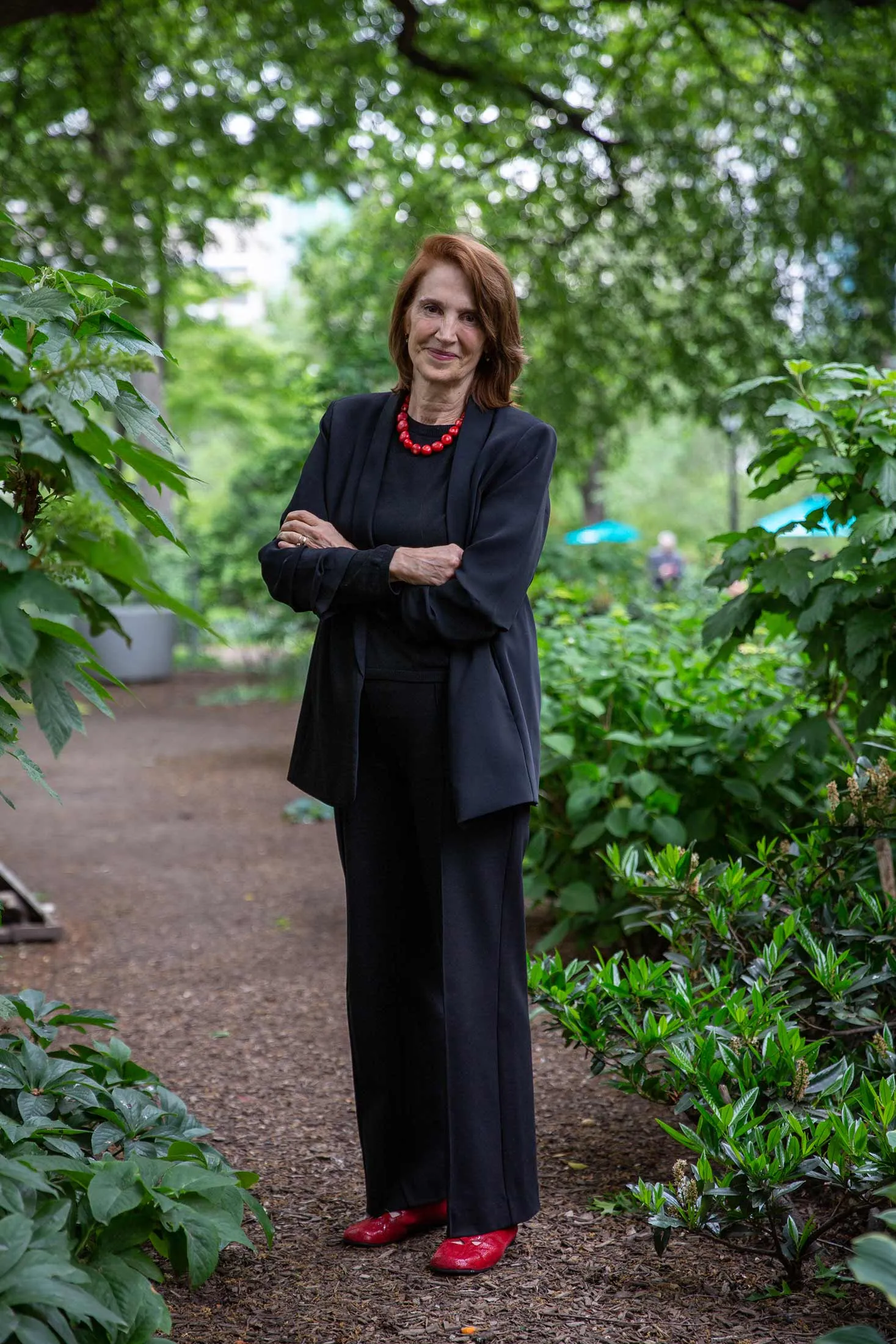 Economist Teresa Ghilarducci in&nbsp;New York’s Union Square.