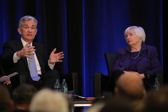 Yellen and Powell Wary of Financial Froth While They Push Stimulus